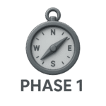 3D illustartion shows a clock resebling our phase 1