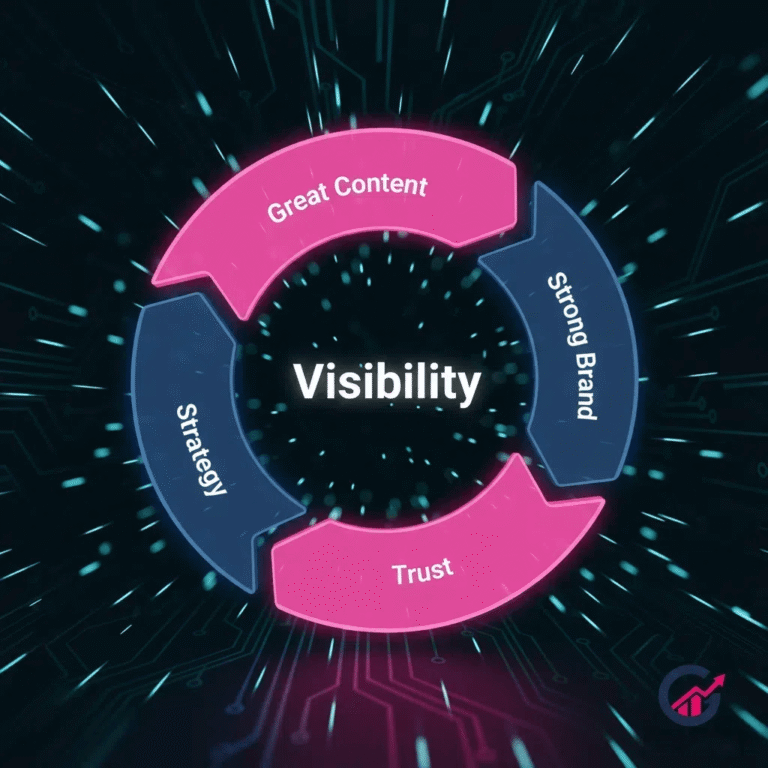 Great Content + Strong Brand + Trust = Visibility Everywhere